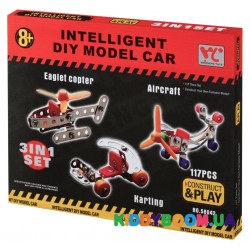 Металлический конструктор Same Toy Inteligent DIY Model Car (3 в 1) 58042Ut 